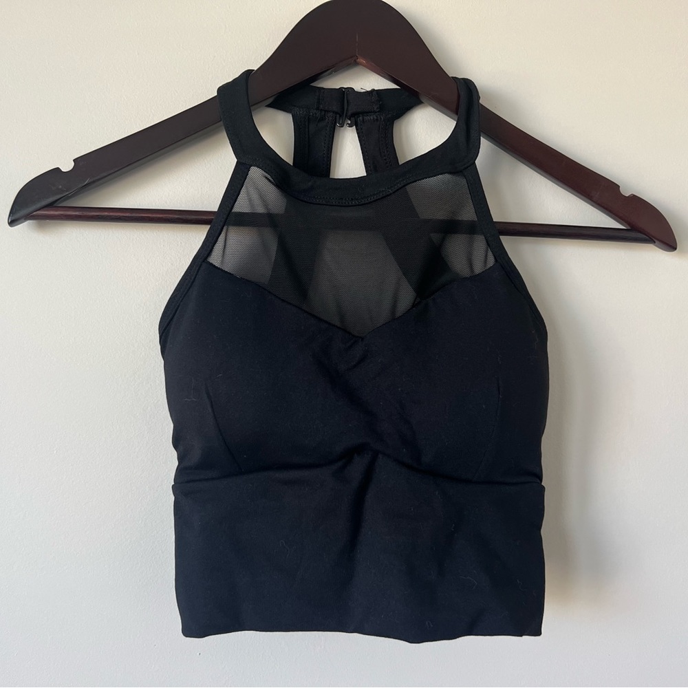 Astoria LIVE LUXE Mesh Sports Top Crop
